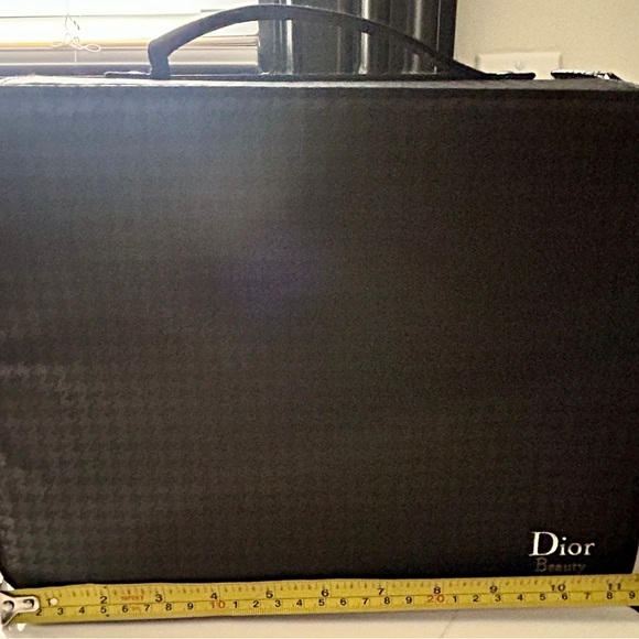 Christian Dior Houndstooth Beauty Travel Organizer - Picture 2 of 6